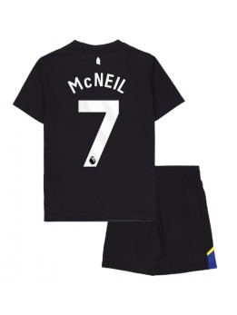 Billige Everton Dwight McNeil #7 Tredjedraktsett Barn 2025-26 Kortermet (+ Korte bukser)